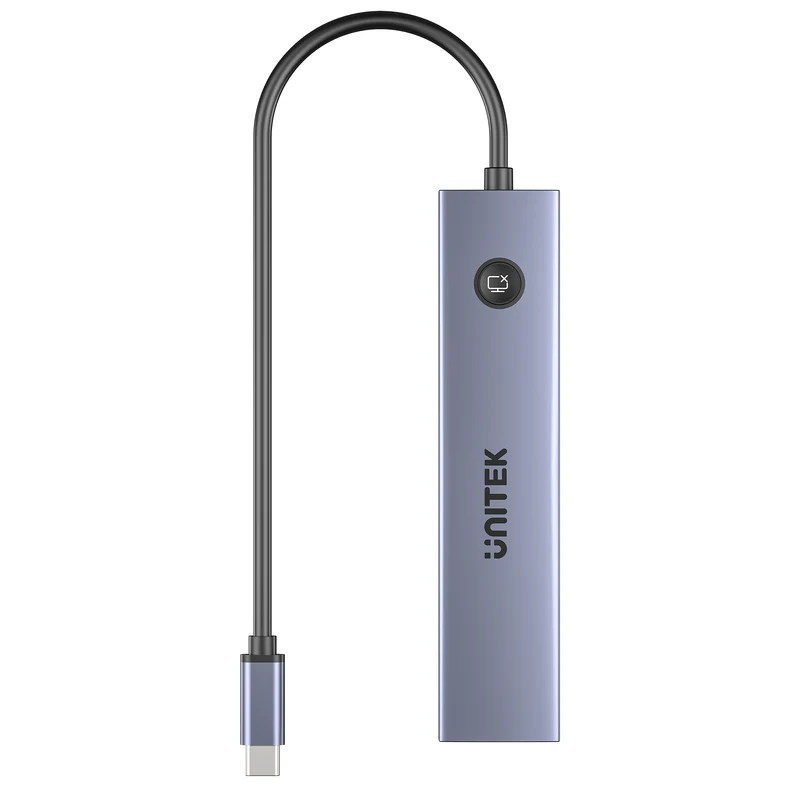 Hub Type-C 7 trong 1 tốc độ 5Gbps UNITEK H1124AGY01
