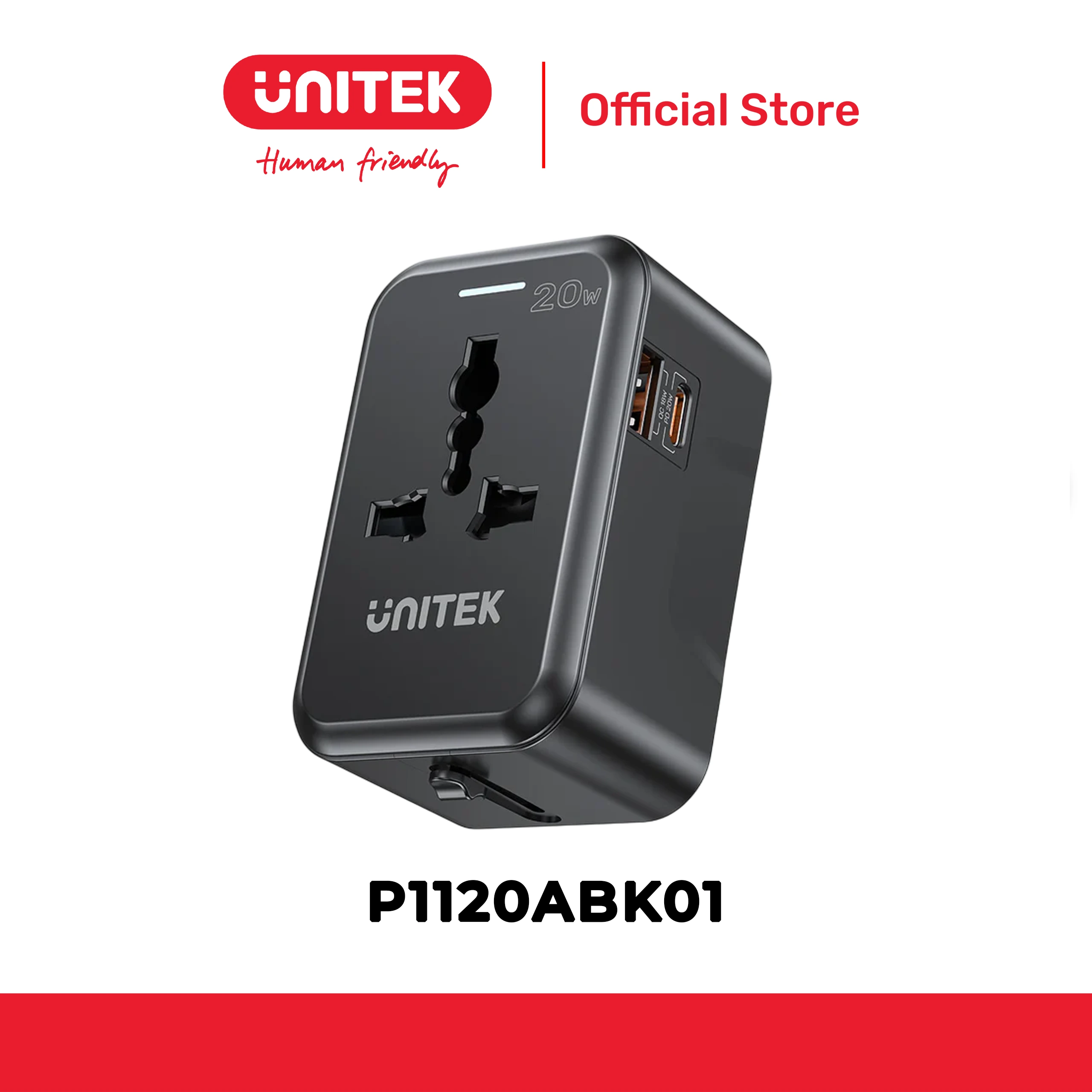 Dock sạc đa năng 20W UNITEK P1120ABK01
