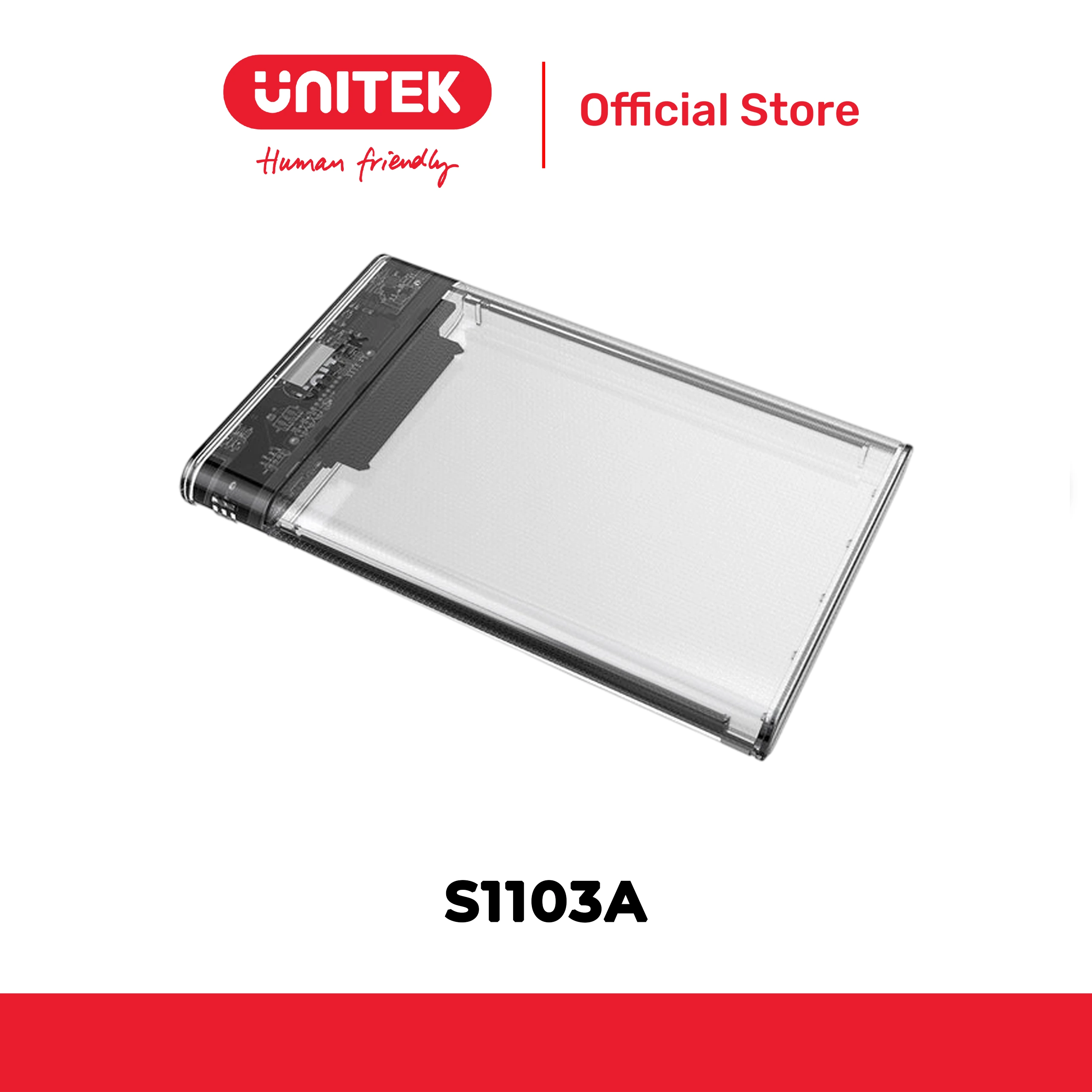 Box ổ cứng SATA 2.5 II 6GB UNITEK S1103A