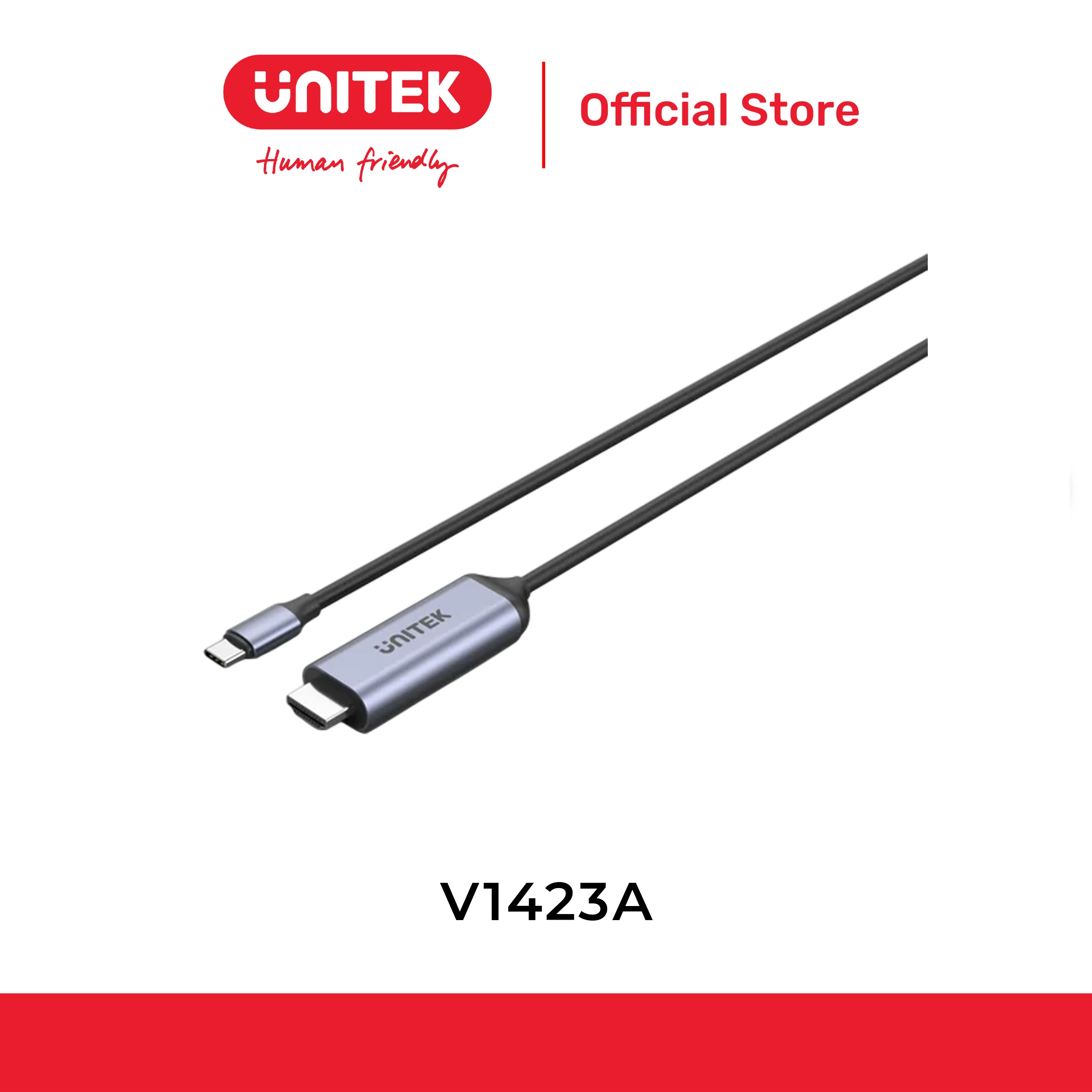 Cáp Type-C -> HDMI 4K@60Hz UNITEK V1423A
